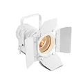 Cameo TS 40 WW WH - Projecteur de théâtre avec lentille plan-convexe et LED 40W blanc chaud dans un boîtier blanc