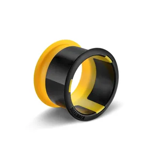Defender EXA-TAPE B 50 ERGO-CORE - Premium Gewebeklebeband mit ERGO-Core, Schwarz, glänzend, 50 mm x 50 m