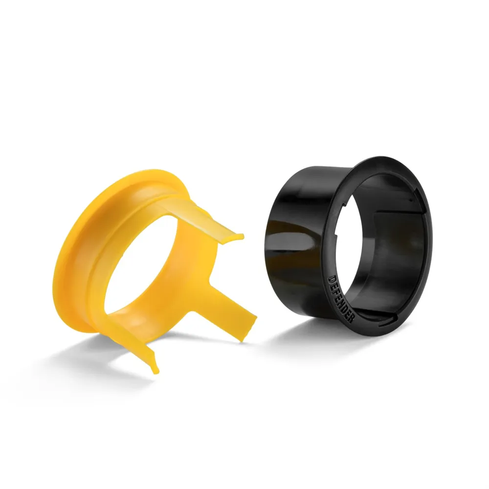 Defender EXA-TAPE B 50 ERGO-CORE - Premium Gewebeklebeband mit ERGO-Core, Schwarz, glänzend, 50 mm x 50 m
