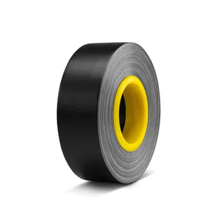 Defender EXA-TAPE BM 50 ERGO-CORE - Premium Gewebeklebeband mit ERGO-Core, Schwarz, matt, 50 mm x 50 m
