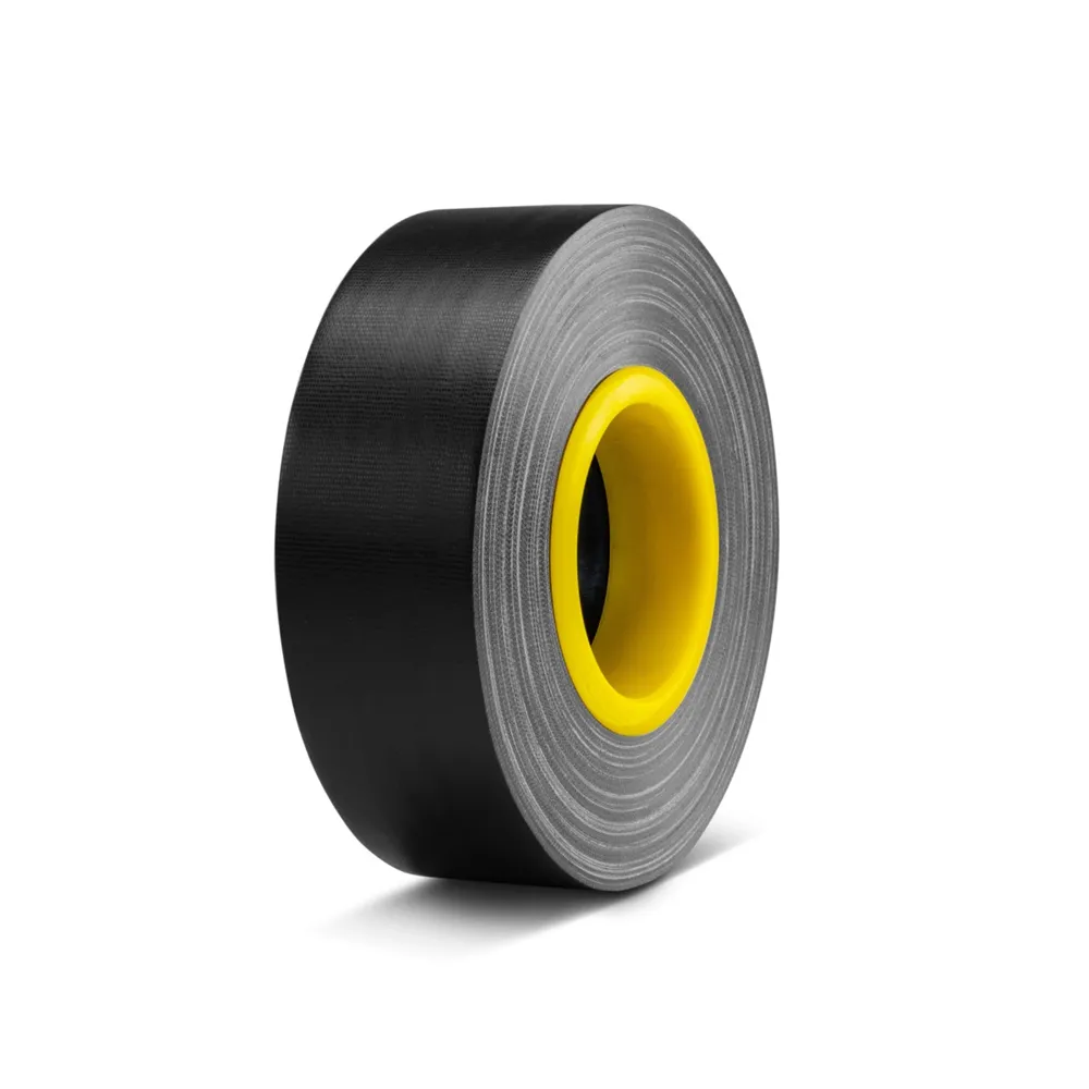 Defender EXA-TAPE BM 50 ERGO-CORE - Premium Gewebeklebeband mit ERGO-Core, Schwarz, matt, 50 mm x 50 m