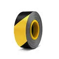 Defender EXA-TAPE® BY 50 ERGO-CORE - Premium Gewebeklebeband mit ERGO-Core | schwarz/gelb | glänzend