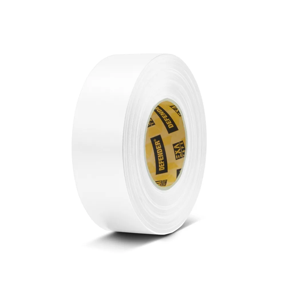 Defender EXA-TAPE W 50 ERGO-CORE - Premium Gewebeklebeband mit ERGO-Core, Weiß, glänzend, 50 mm x 50 m