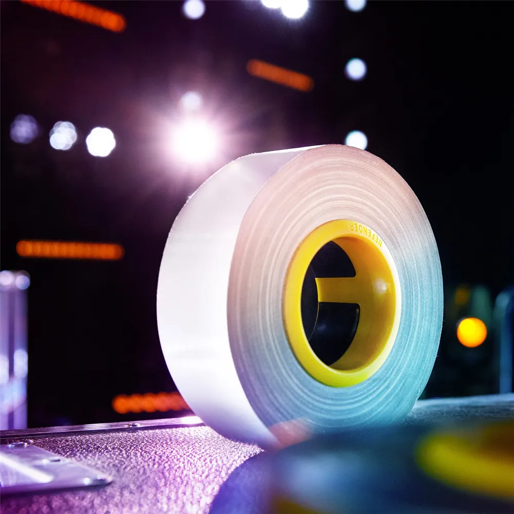Defender EXA-TAPE W 50 ERGO-CORE - Premium Gewebeklebeband mit ERGO-Core, Weiß, glänzend, 50 mm x 50 m