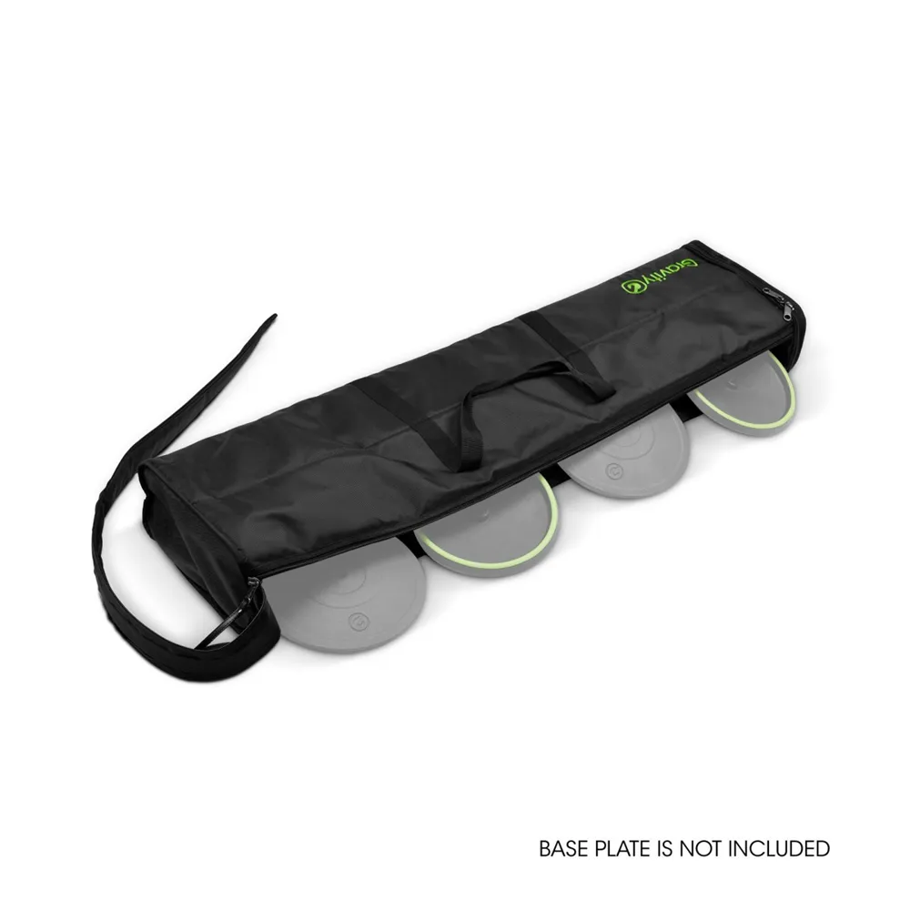 Gravity BG MS PB 4 B - Transporttasche für 4 Mikrofonstative mit Tellerfuß