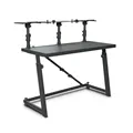 Gravity FDJT 01 - DJ Table with Flexible Speaker and Laptop Shelf