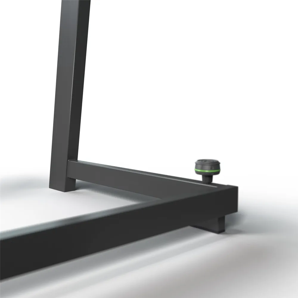 Gravity FDJT 01 - DJ-Tisch mit Flexibler Lautsprecher und Laptop Ablage