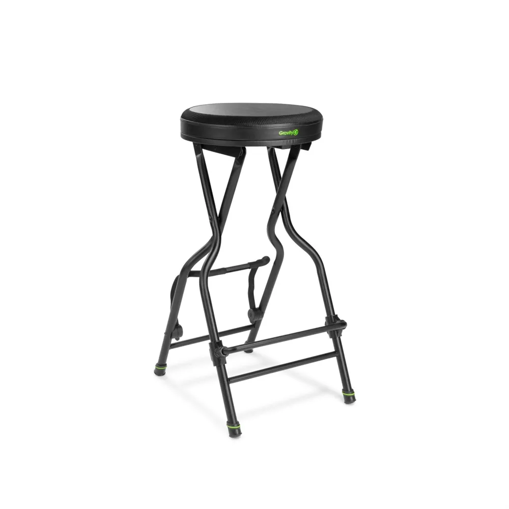 Gravity FG SEAT 1 - Musiker Stuhl mit Gitarrenständer