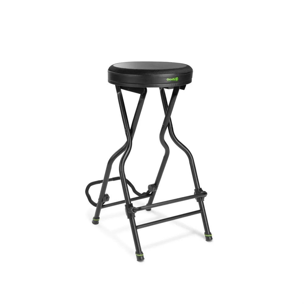 Gravity FG SEAT 1 - Musiker Stuhl mit Gitarrenständer