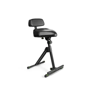 Gravity FM SEAT1 BR - Höhenverstellbare Stehhilfe mit Fußstütze und Rückenlehne