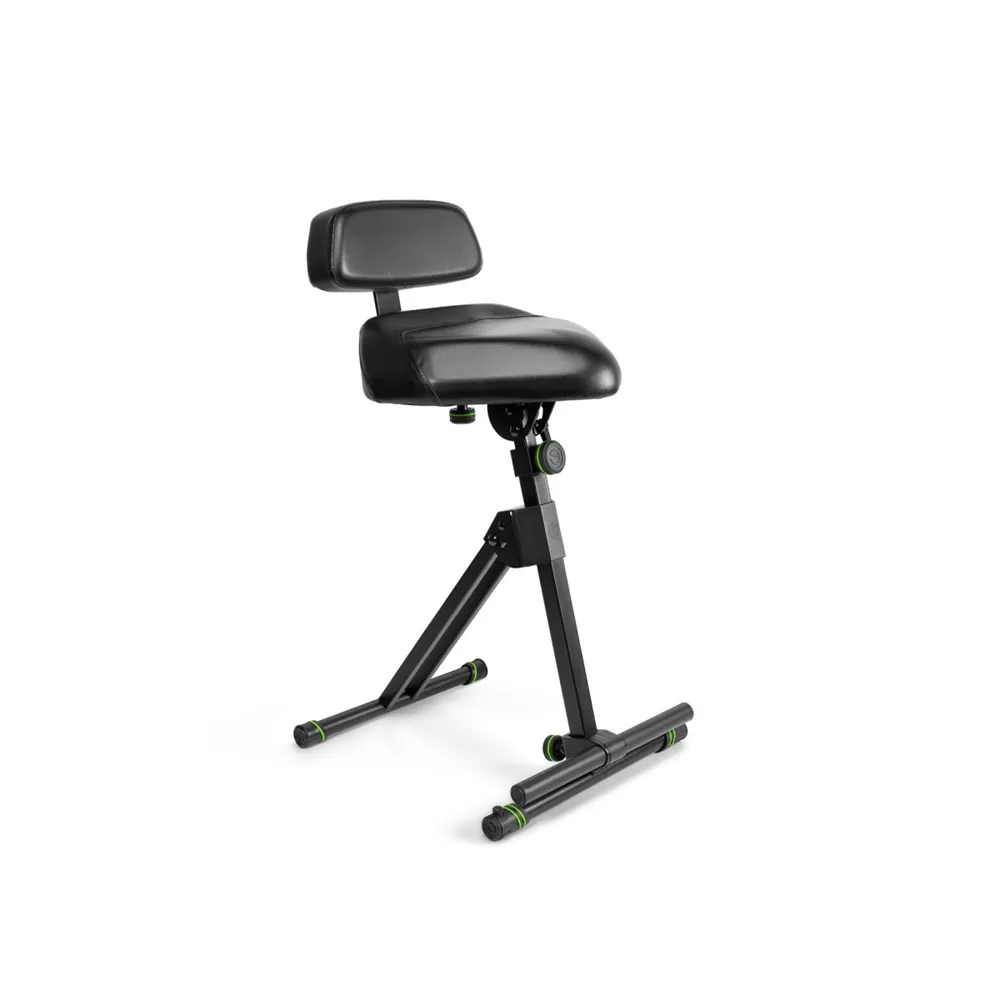 Gravity FM SEAT1 BR - Höhenverstellbare Stehhilfe mit Fußstütze und Rückenlehne