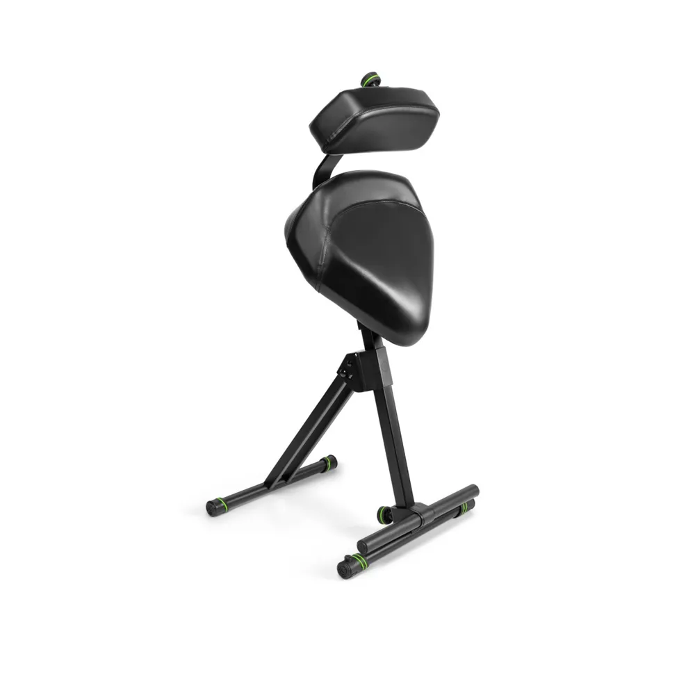 Gravity FM SEAT1 BR - Höhenverstellbare Stehhilfe mit Fußstütze und Rückenlehne