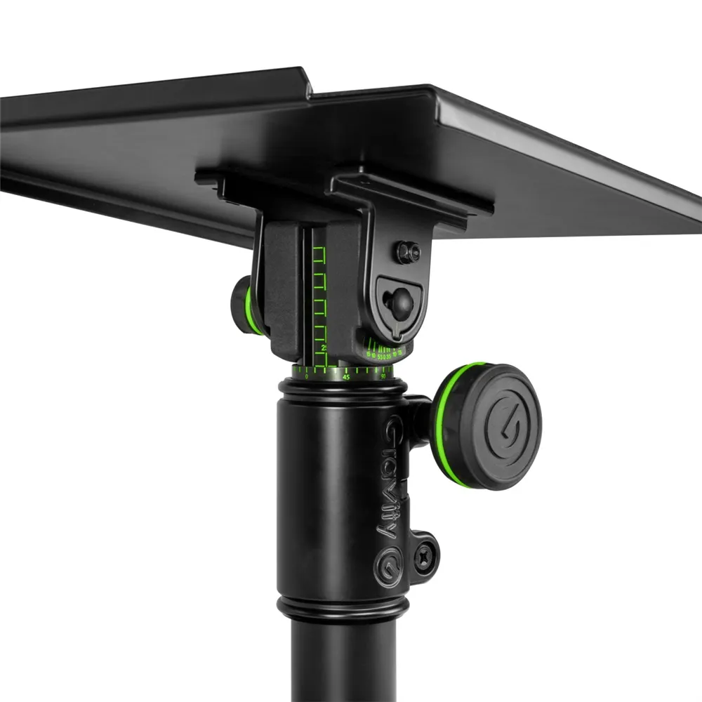 Gravity FT 01 MT B - Flexible Studio-Monitorablage für DJ Tisch (Paar)