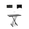 Gravity KSX 2 RD SET 1 - Keyboardstativ X-Form doppelt und Auflagetisch Set 1