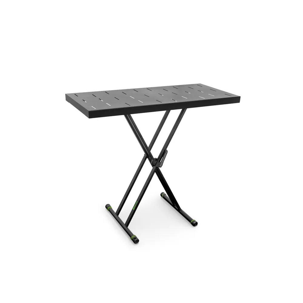 Gravity KSX 2 RD SET 1 - Keyboardstativ X-Form doppelt und Auflagetisch Set 1