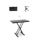 Gravity KSX 2 RD SET 2 - Keyboardstativ X-Form doppelt und Auflagetisch Set 2