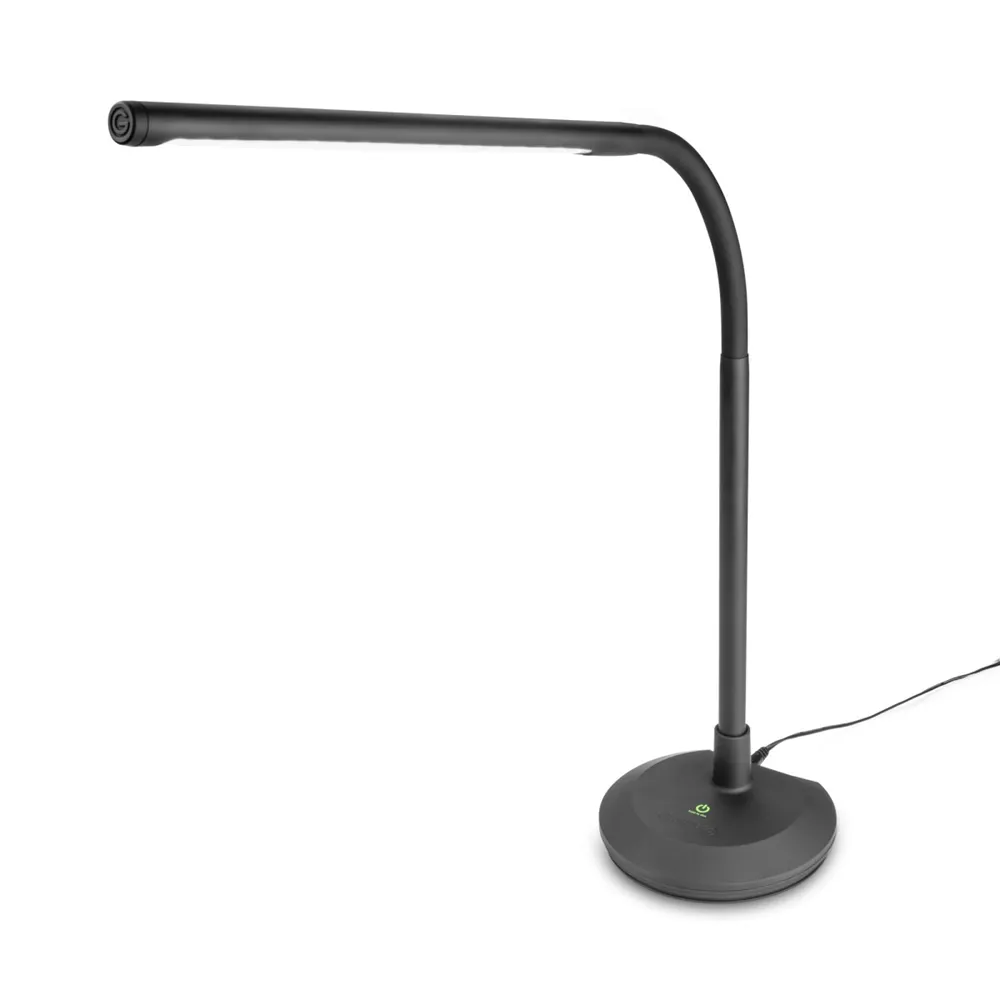 Gravity LED PL 2B - LED Tisch- und Pianoleuchte mit Dimmer und USB-Ladeausgang