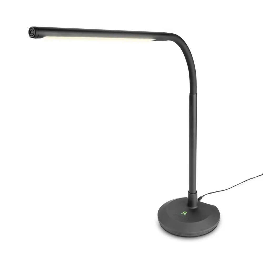 Gravity LED PL 2B - LED Tisch- und Pianoleuchte mit Dimmer und USB-Ladeausgang