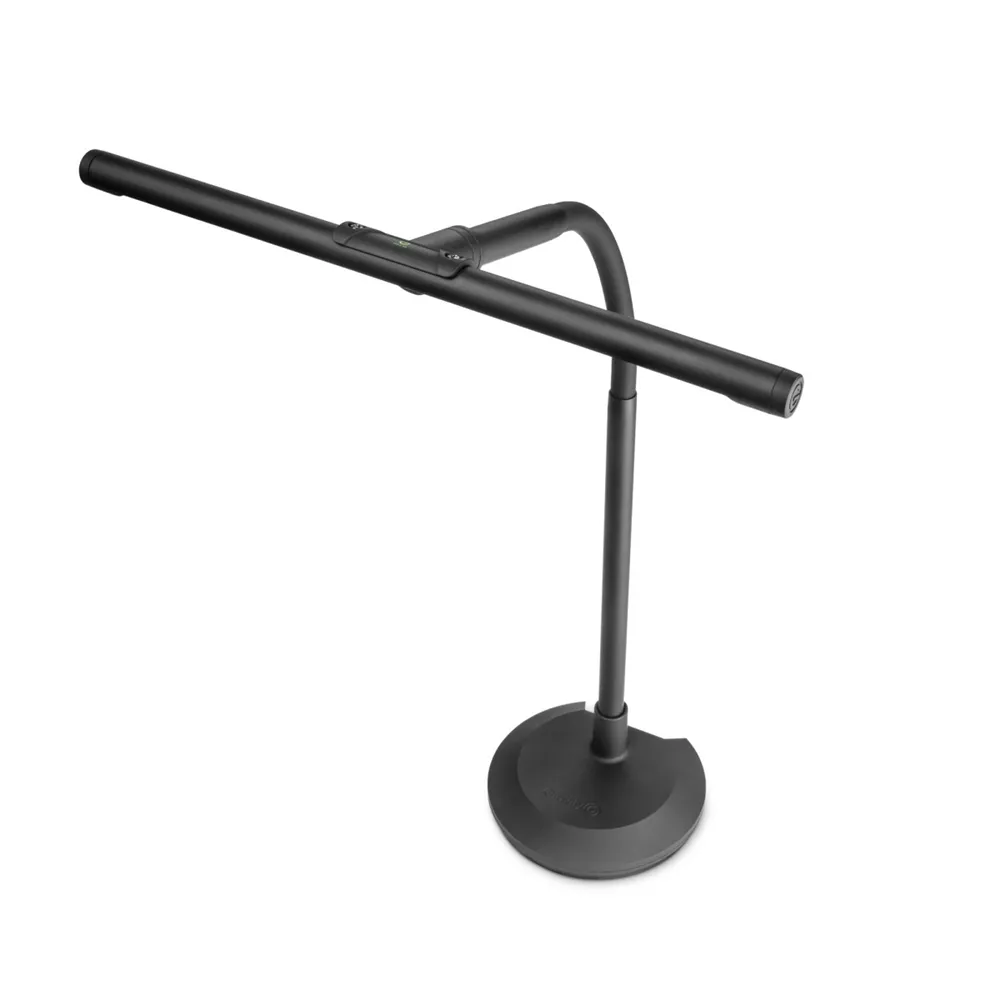 Gravity LED PLT 2B - LED Tisch- und Pianoleuchte mit Dimmer und USB-Ladeausgang