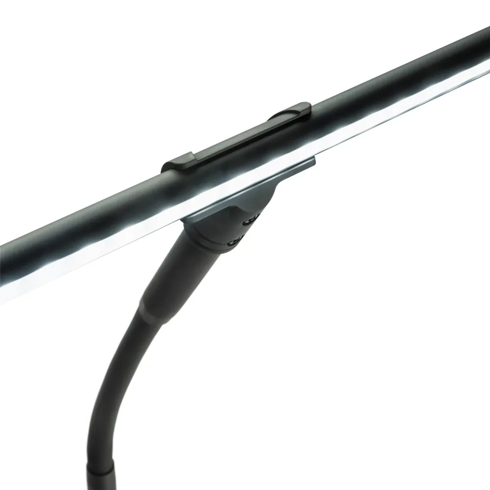 Gravity LED PLT 2B - LED Tisch- und Pianoleuchte mit Dimmer und USB-Ladeausgang