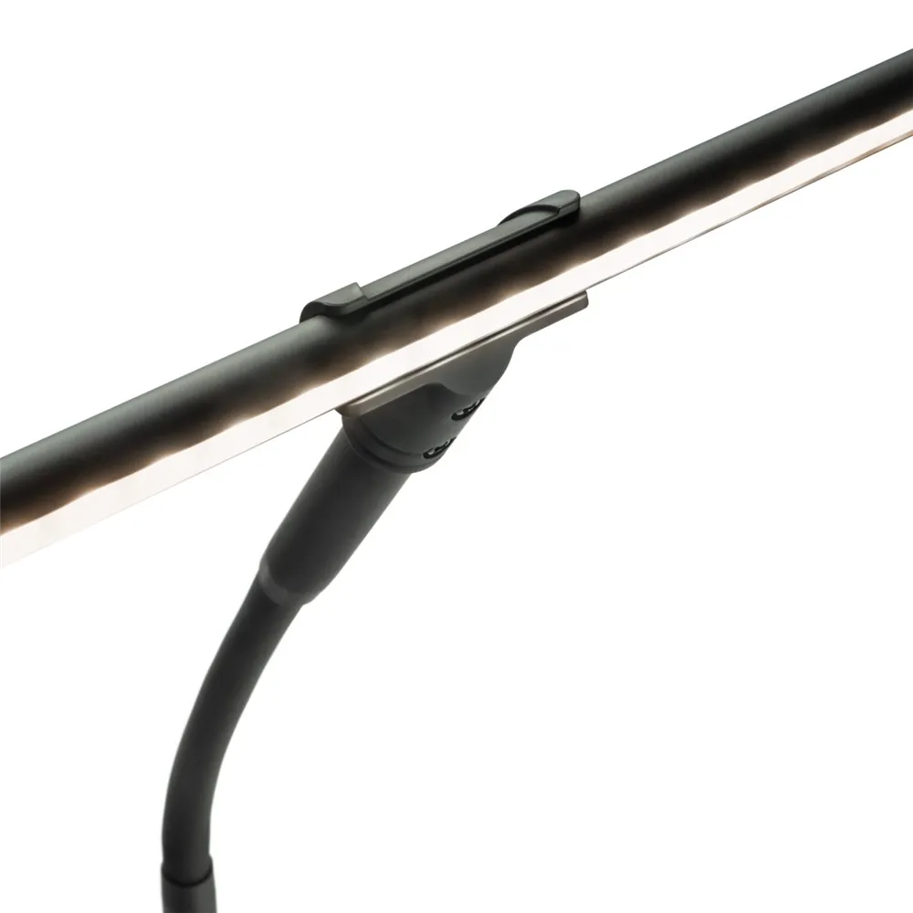 Gravity LED PLT 2B - LED Tisch- und Pianoleuchte mit Dimmer und USB-Ladeausgang