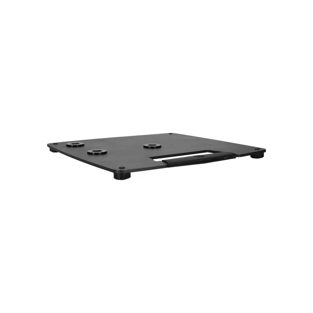 Gravity LS 431 C B - Lichtstativ und Lautsprecherstativ mit kompaktem, quadratischem Stahl-Standfuß
