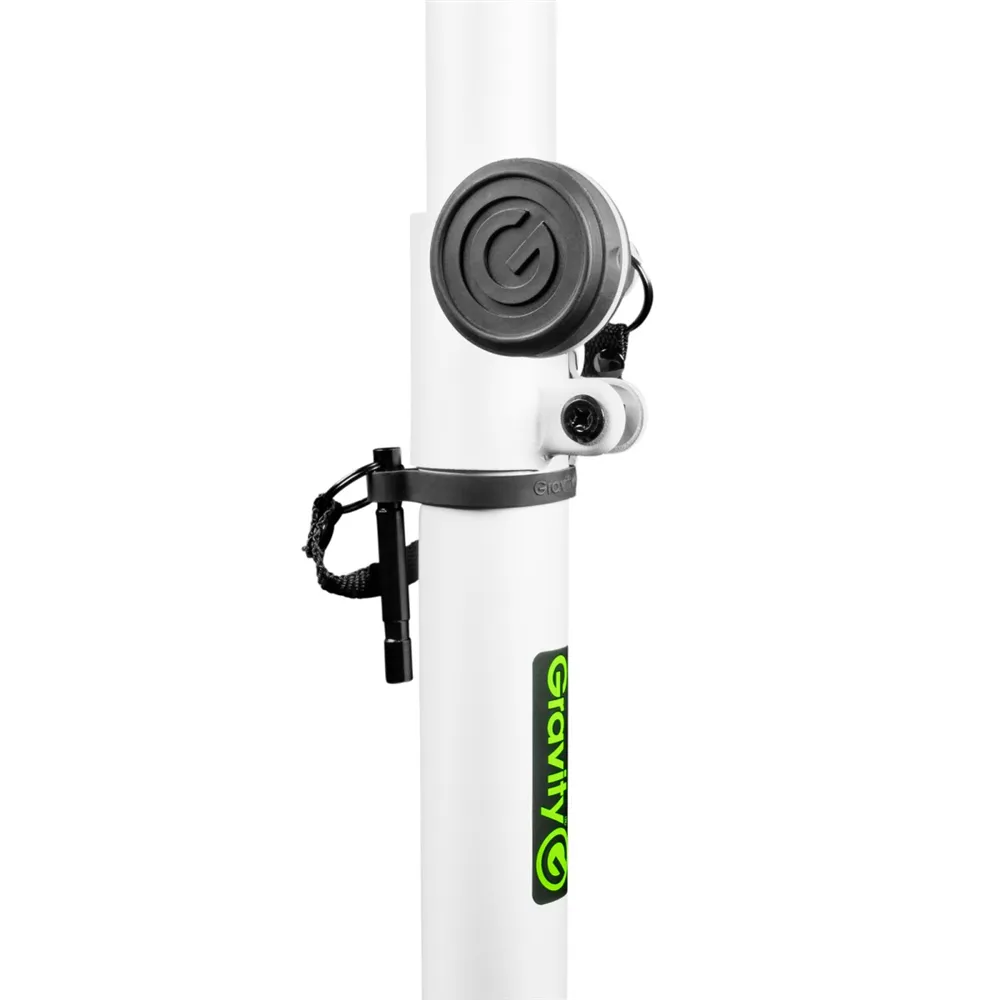 Gravity LS 431 W - Lichtstativ mit Quadratischem Stahl-Standfuß und Exzentrischer Montagemöglichkeit