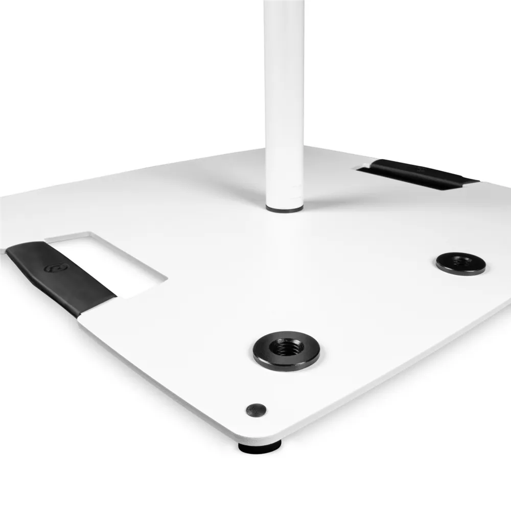 Gravity LS 431 W - Lichtstativ mit Quadratischem Stahl-Standfuß und Exzentrischer Montagemöglichkeit