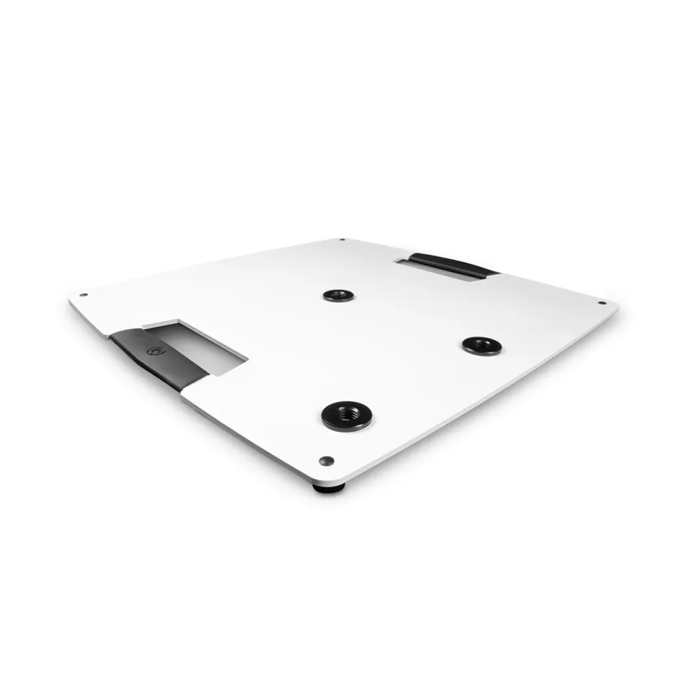 Gravity LS 431 W - Lichtstativ mit Quadratischem Stahl-Standfuß und Exzentrischer Montagemöglichkeit