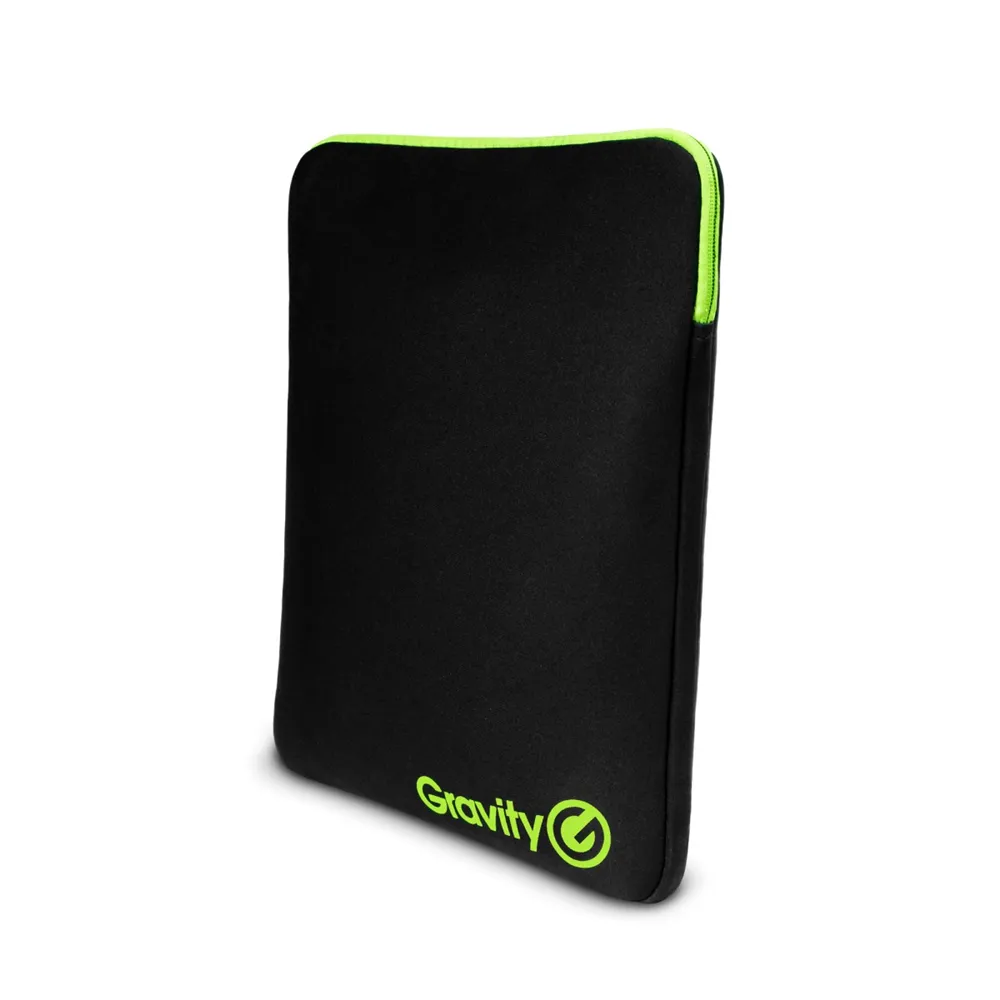 Gravity LTS 01 B SET 1 - Verstellbarer Ständer für Laptops und Controller inkl. Neopren-Schutztasche