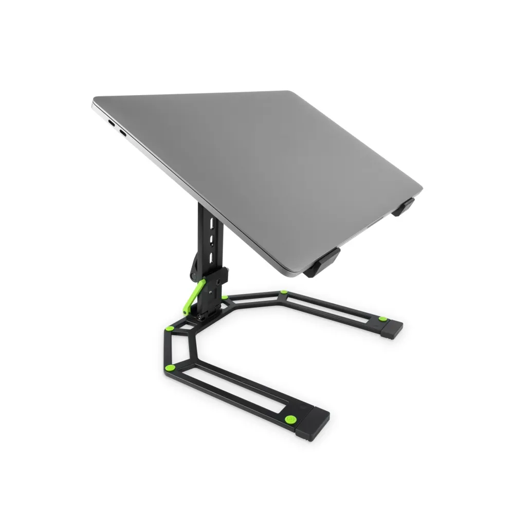 Gravity LTS 01 B SET 1 - Verstellbarer Ständer für Laptops und Controller inkl. Neopren-Schutztasche