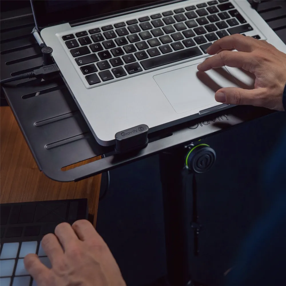 Gravity LTS TRAY 1 - Laptop-Ablage mit Verstellbaren Haltepins