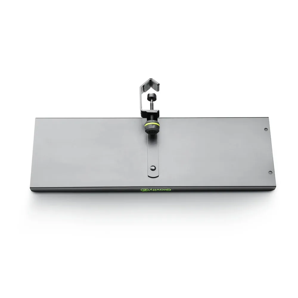 Gravity MA TRAY 2 - Ablage zur Montage an Mikrofonständern 400 mm x 130 mm
