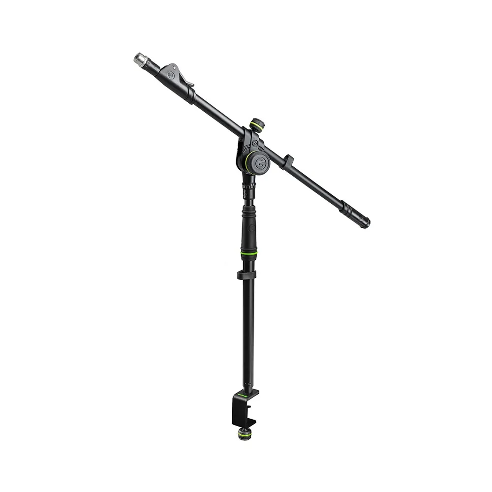 Gravity MS 0200 SET1 - Mikrofonstange für Tischmontage inkl. Tischklemme und Galgen