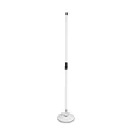 Gravity MS 23 W - Mikrofonständer Gerade mit Tellerfuß, Weiß