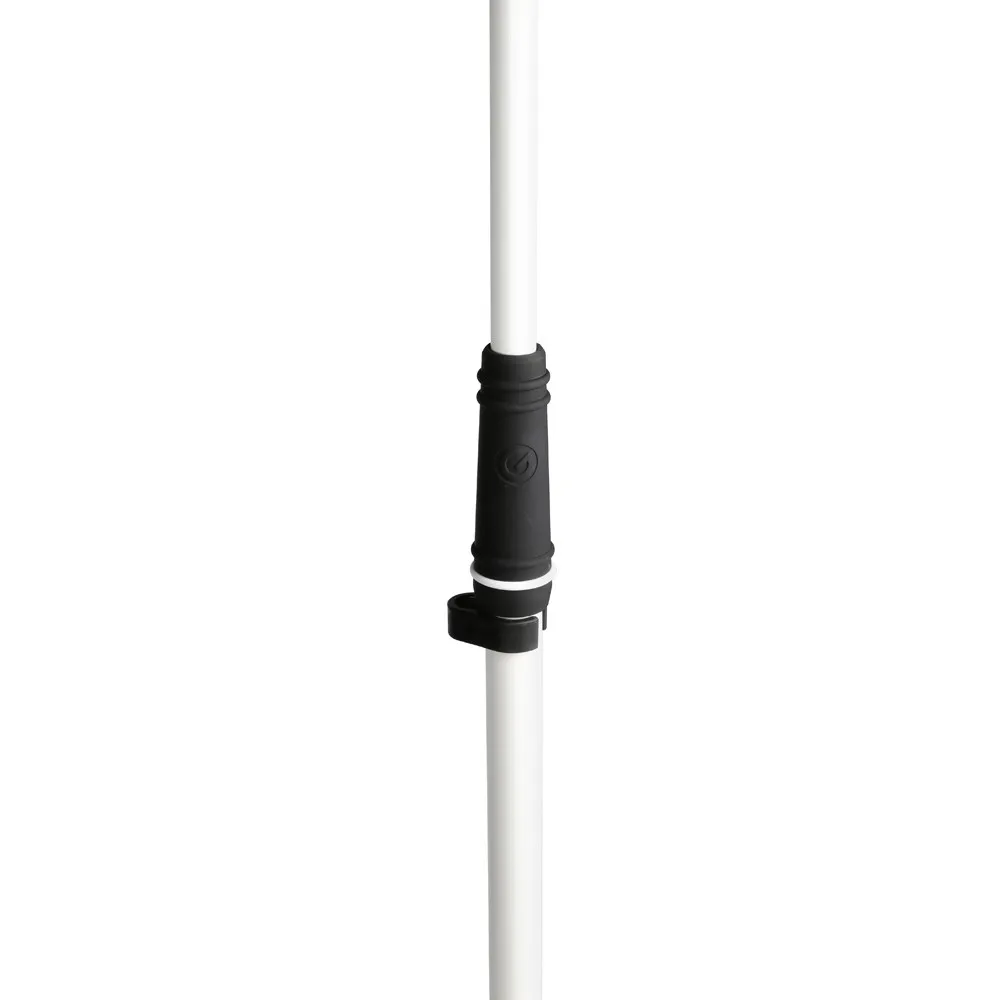 Gravity MS 23 W - Mikrofonständer Gerade mit Tellerfuß, Weiß
