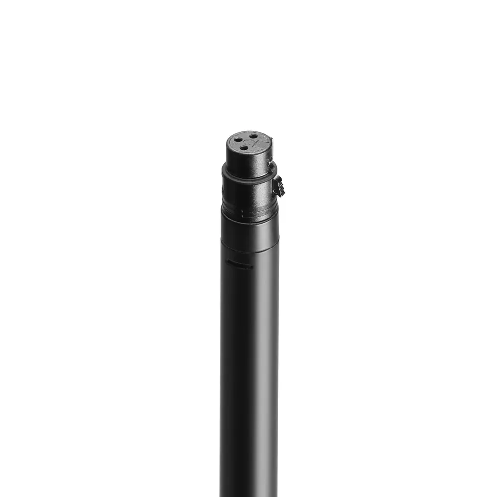 Gravity MS 23 XLR B - Mikrofonständer mit XLR-Anschluss und Schwanenhals