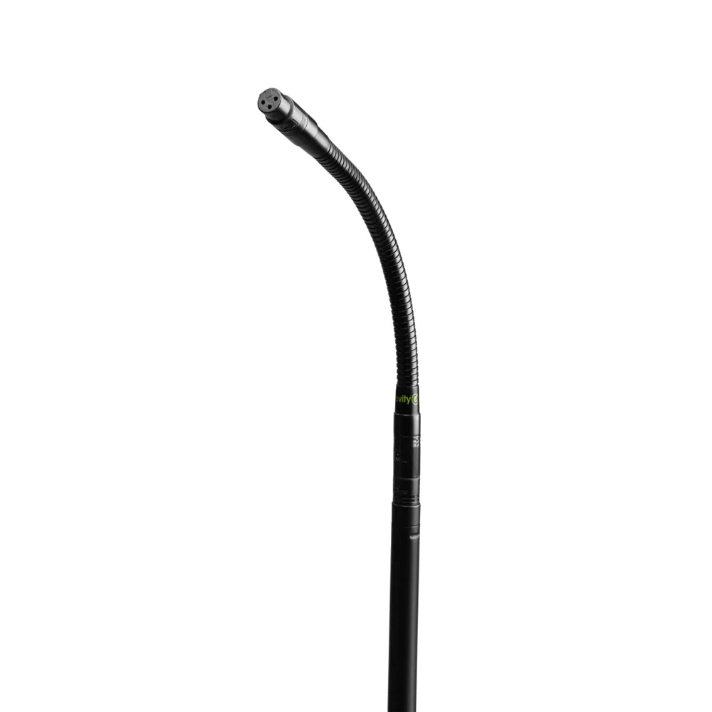 Gravity MS 23 XLR B - Mikrofonständer mit XLR-Anschluss und Schwanenhals