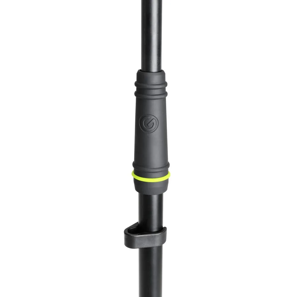 Gravity MS 4321 B - Mikrofonständer mit Dreibein-Klappfuß und 2-Punkt Galgen
