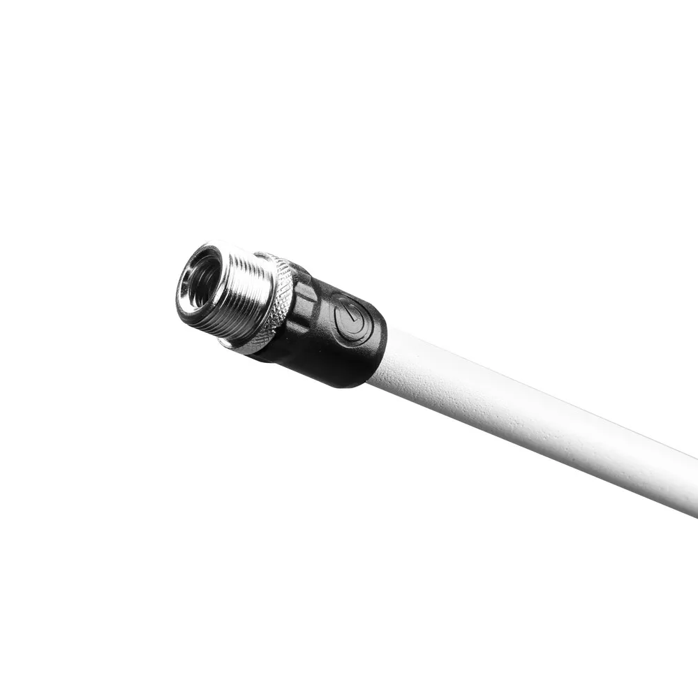 Gravity MS 4322 W - Mikrofonständer mit Dreibein-Klappfuß und 2-Punkt Ausziehgalgen, Weiß