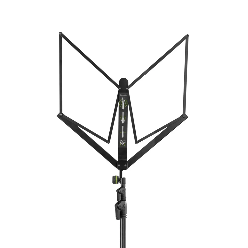 Gravity NS 441 B - Kompakter Klappnotenständer mit Tragetasche