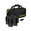 Gravity SA BELT 1 B SET 1 - 4 Absperrgurt-Kassetten für Ständermontage inkl. Tasche