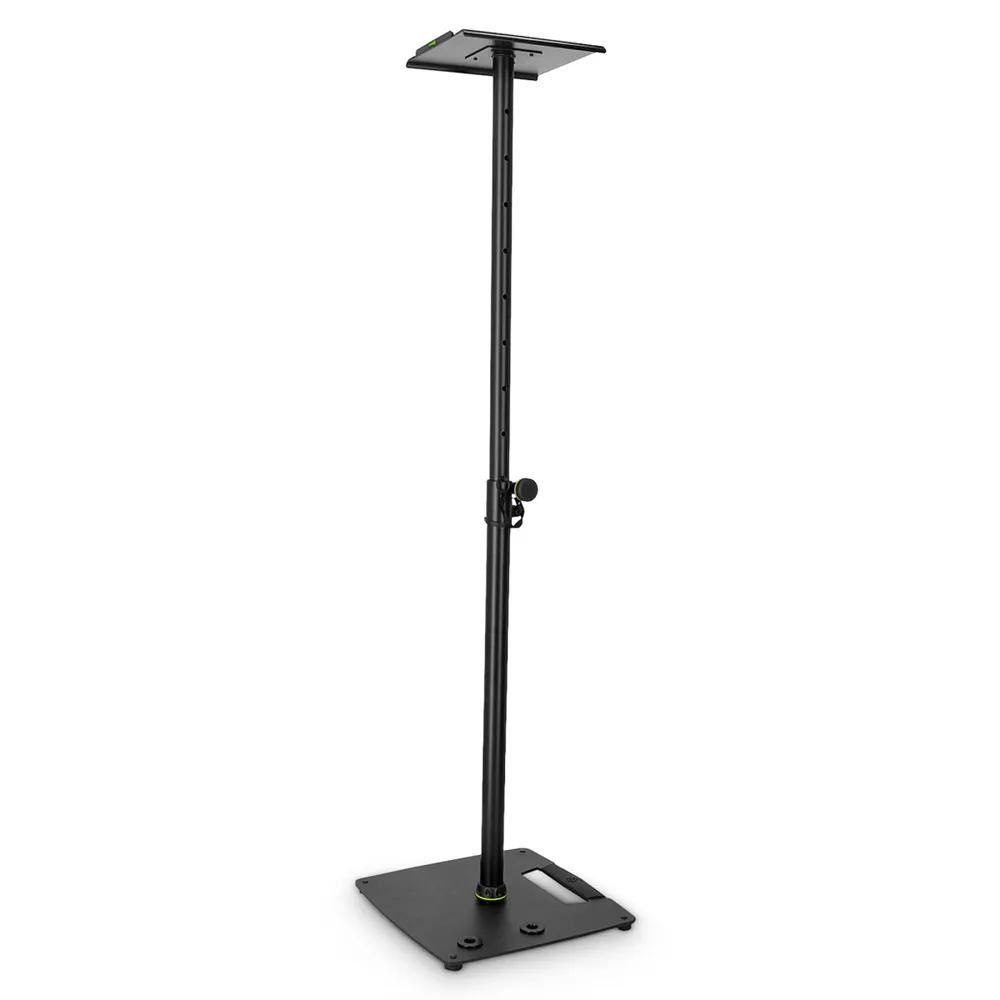 Gravity SP 3202 CS B - Studiomonitor-Ständer mit quadratischem Stahlsockel