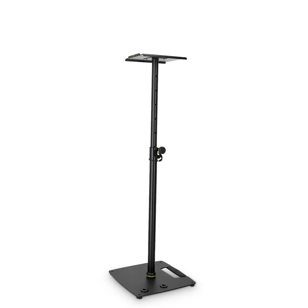 Gravity SP 3202 CS B - Studiomonitor-Ständer mit quadratischem Stahlsockel