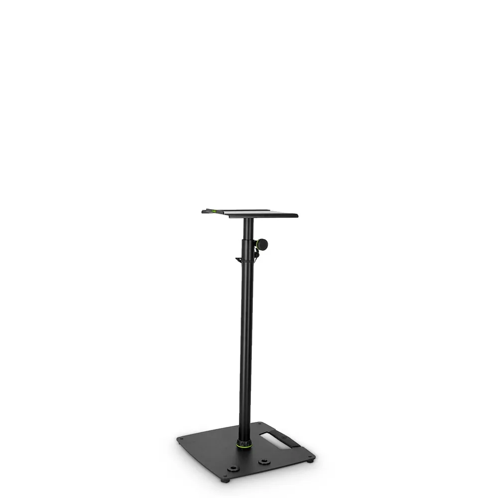 Gravity SP 3202 CS B - Studiomonitor-Ständer mit quadratischem Stahlsockel