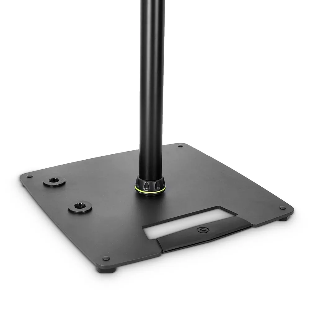 Gravity SP 3202 CS B - Studiomonitor-Ständer mit quadratischem Stahlsockel