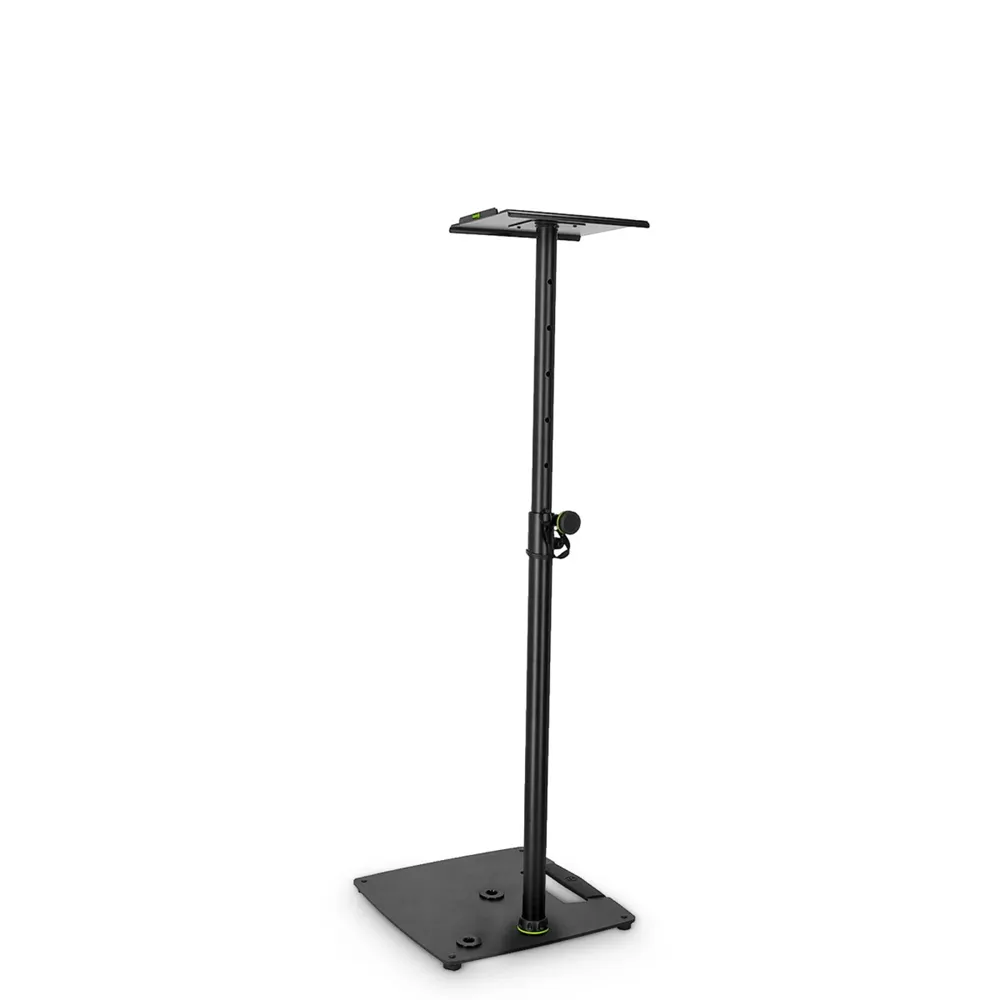 Gravity SP 3202 CS B - Studiomonitor-Ständer mit quadratischem Stahlsockel