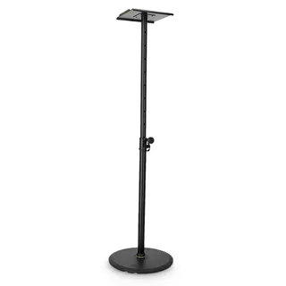 Gravity SP 3202 LR B - Studiomonitor-Ständer mit großem runden Sockel