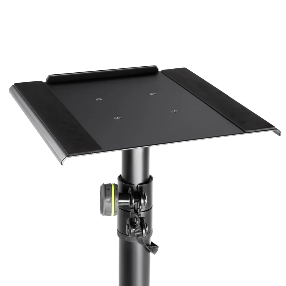 Gravity SP 3202 LR B - Studiomonitor-Ständer mit großem runden Sockel