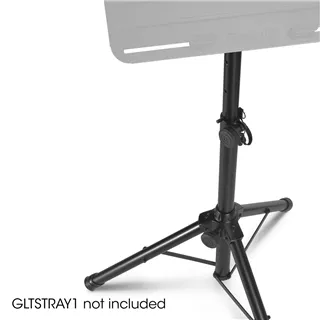 Gravity SP 5111 B - Kurzes Lautsprecherstativ 35 mm, Aluminium, Schwarz